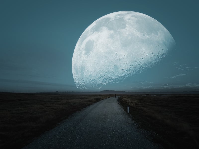 Surreal scenery